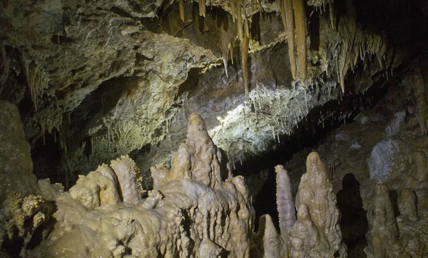 Место Нахождения Россия Краснодарский Край Пещера Исиченко Поражающая Красотой Недоступная — стоковое фото