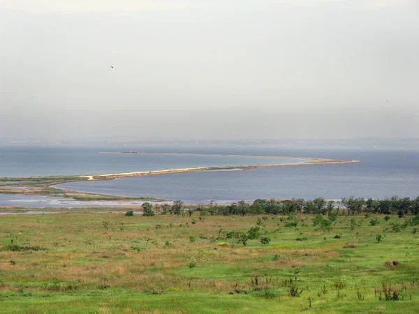 Location Russia Taman Peninsula Kerch Strait Zone Active Shipping Amazing — Stock Photo, Image