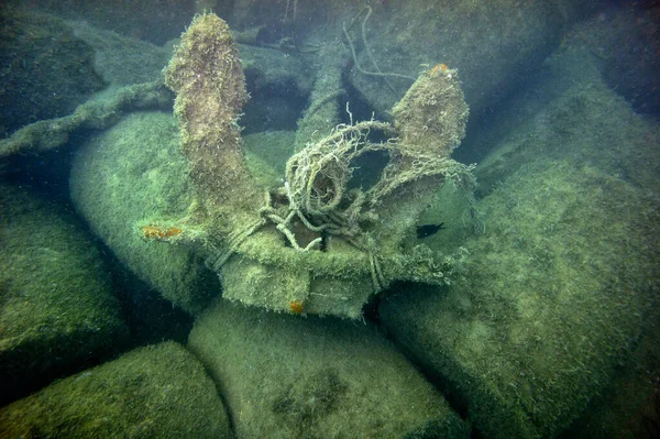 Konum Rusya Taman Yarımadası Kerch Boğazı Aktif Bir Nakliye Bölgesi — Stok fotoğraf