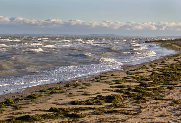 Localização Rússia Península Taman Estreito Kerch Uma Zona Navegação Activa — Fotografia de Stock