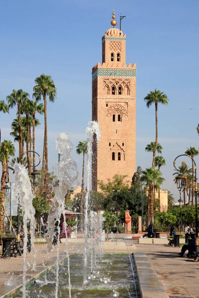 -摩洛哥-非洲马拉喀什 — 图库照片