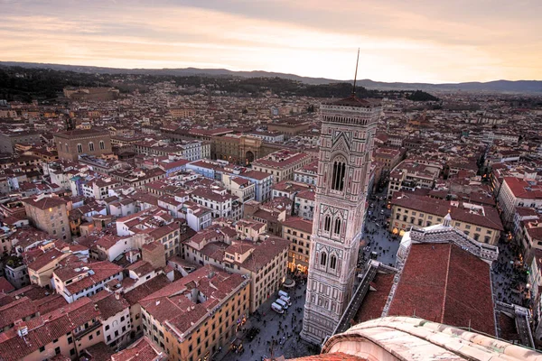 Pěkný Výhled Florencii Itálii — Stock fotografie