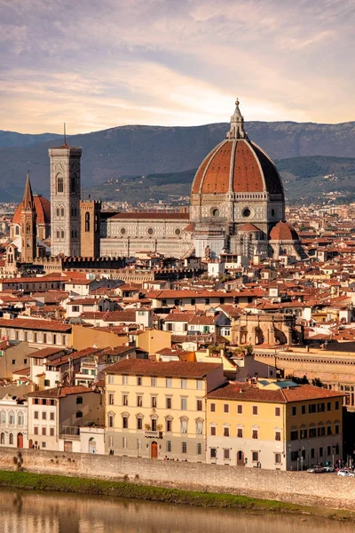Pěkný Výhled Městě Florencie Itálii — Stock fotografie