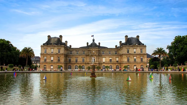 Nice View Luxembour Garden Paris — Stock Photo, Image