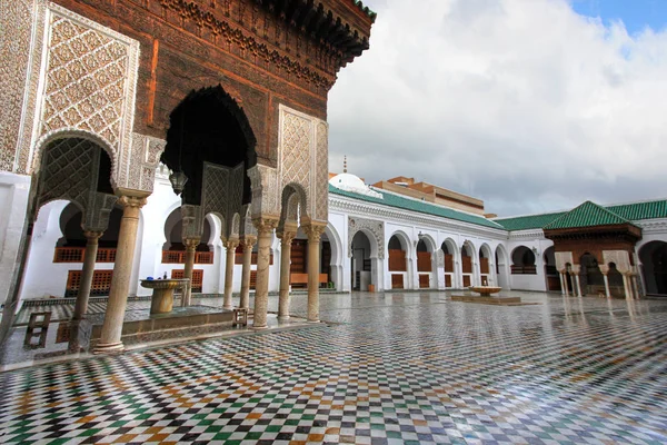 Moskee Van Qarawiyyin Van Fes Marokko — Stockfoto
