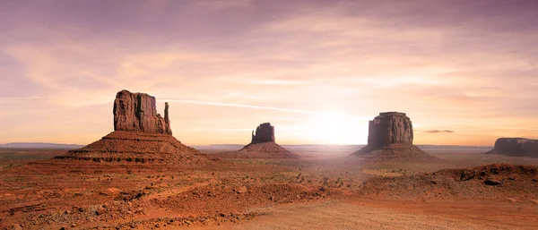 Pěkný Výhled Monument Valley Usa — Stock fotografie