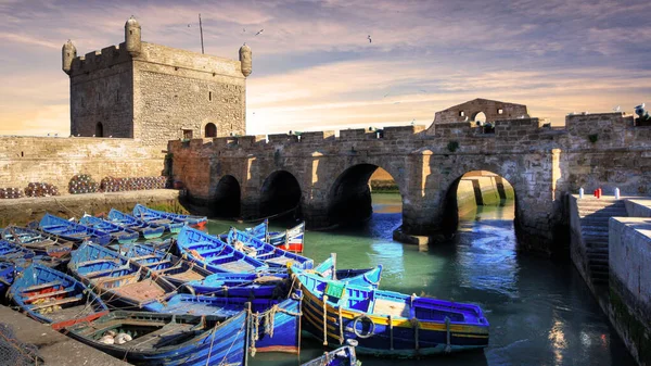 Mooi Uitzicht Oude Stad Essaouira Marokko — Stockfoto