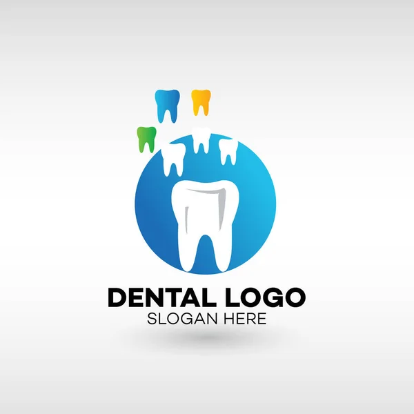 Dental Clinic Logo for dental care Tooth abstract design vector