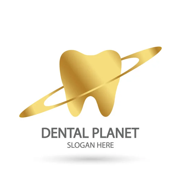 Dental Clinic Logo Tooth Vector Template Oral Care Dental Clinic — Stock Vector