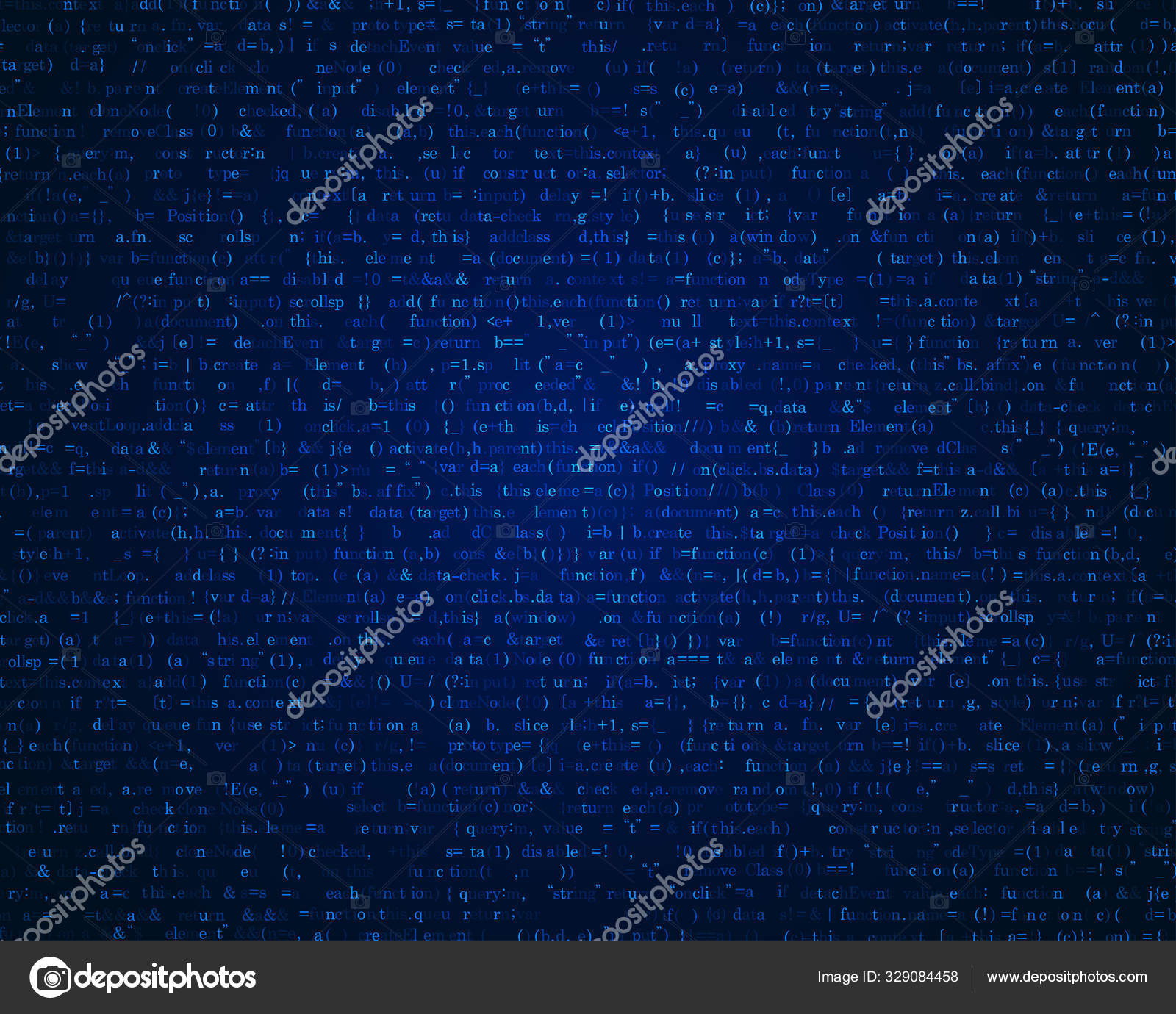 Programming Code Computer Language Dark Blue Background Digital ...