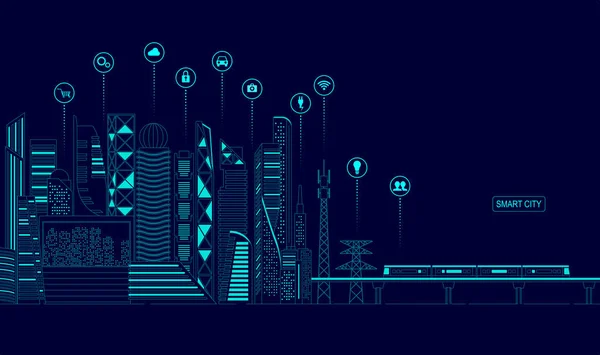 concept of industry 4.0 technology, automation system with cloud computing