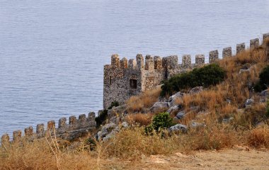 Eski Alanya Türkiye'de Şehir Harabeleri