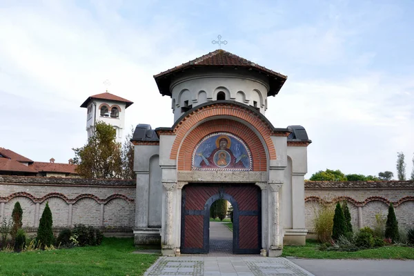 Monasterio de Kac, dedicado a la Resurrección de Cristo.Serbia — Foto de Stock