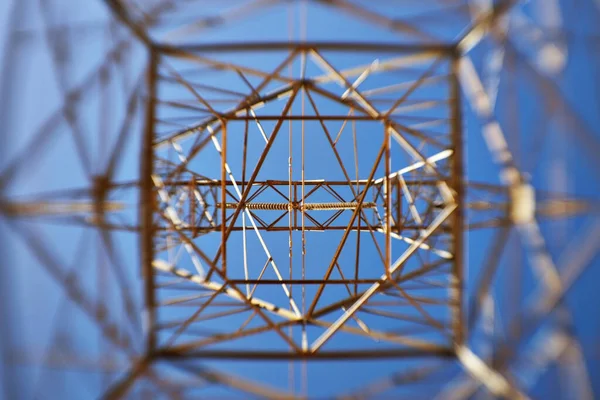 Power Pylon Lensbaby — Fotografia de Stock