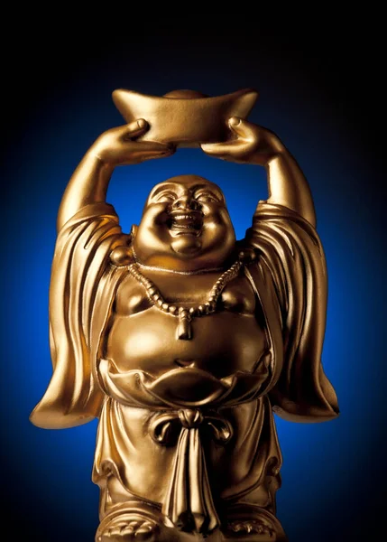 Gold Prosperity Buddha — Stock Photo, Image