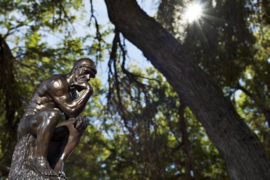 Rodin Ormandaki Düşünen Adam