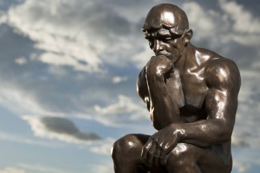 Rodin Düşünen Adam.