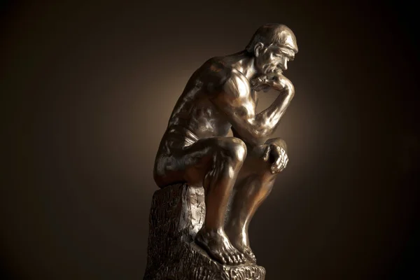 Il Pensatore di Rodin — Foto Stock