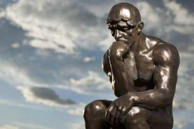 Rodin Düşünen Adam.