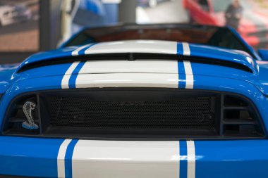 Las Vegas, Nevada / Usa - 13 Aralık 2019: Shelby Amerikan Mirasları Merkezi ve Las Vegas, Nv