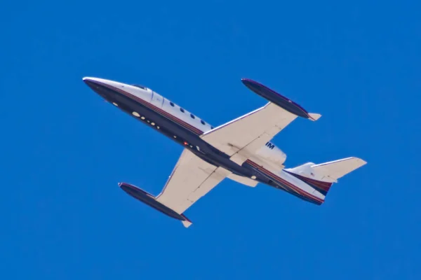 Private Airplane Taking Las Vegas — Stock Photo, Image