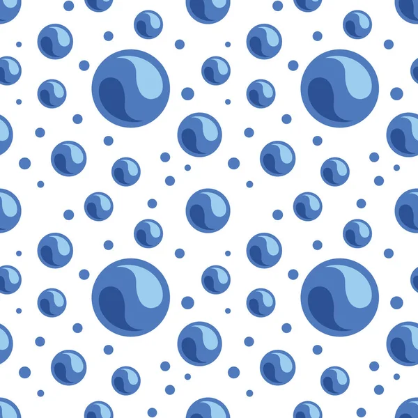 Kusursuz desen. Mavi kabarcıklar.