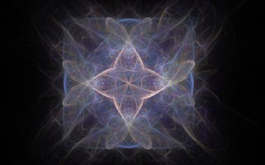 Keçe çiçek deseni