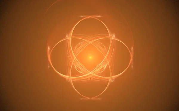 Dijital olarak oluşturulan görüntü renkli fraktal yapılan