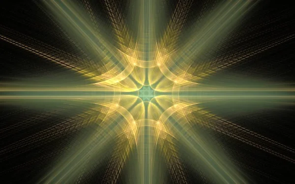 Dijital olarak oluşturulan görüntü renkli fraktal yapılan