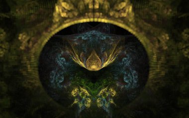 Web tasarımı ve bilgisayar grafiklerinde kullanılmak üzere çeşitli tonlar ve renklerin soyut geometrik şekilleri şeklinde dijital resim oluşturuldu