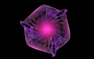 Web tasarımı ve bilgisayar grafiklerinde kullanılmak üzere çeşitli tonlar ve renklerin soyut geometrik şekilleri şeklinde dijital resim oluşturuldu