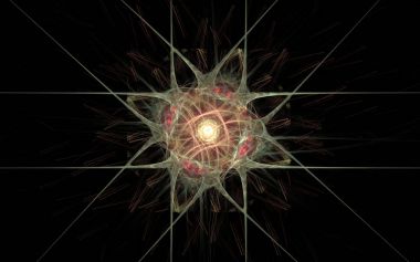 Web tasarımı ve bilgisayar grafiklerinde kullanılmak üzere çeşitli tonlar ve renklerin soyut geometrik şekilleri şeklinde dijital resim oluşturuldu