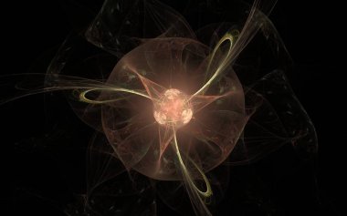 Web tasarımı ve bilgisayar grafiklerinde kullanılmak üzere çeşitli tonlar ve renklerin soyut geometrik şekilleri şeklinde dijital resim oluşturuldu