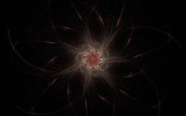 Web tasarımı ve bilgisayar grafiklerinde kullanılmak üzere çeşitli tonlar ve renklerin soyut geometrik şekilleri şeklinde dijital resim oluşturuldu