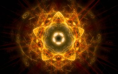 Web tasarımı ve bilgisayar grafiklerinde kullanılmak üzere çeşitli tonlar ve renklerin soyut geometrik şekilleri şeklinde dijital resim oluşturuldu