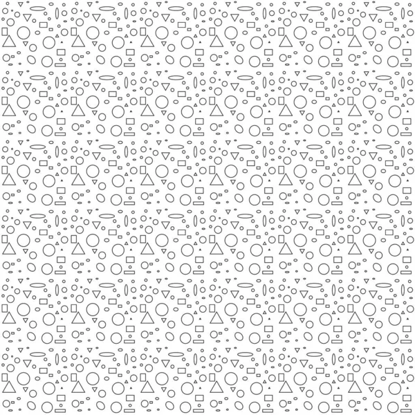 Εικονογράφηση Διάνυσμα Ένα Αφηρημένο Μοτίβο Μορφή Ενός Στολίδι Από Γεωμετρικά — Διανυσματικό Αρχείο
