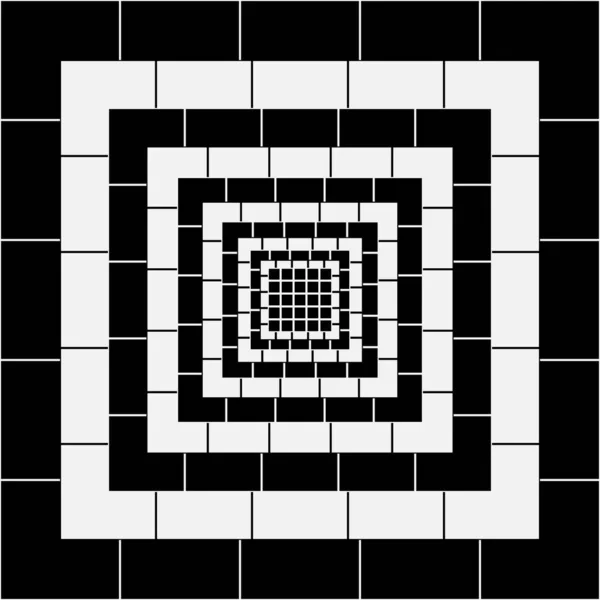 Εικονογράφηση Διάνυσμα Ένα Αφηρημένο Μοτίβο Μορφή Ενός Στολίδι Από Γεωμετρικά — Διανυσματικό Αρχείο