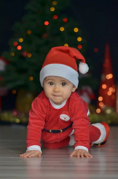 Lindo pequeño Santa —  Fotos de Stock