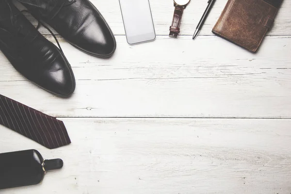 Hombre accesorios elegantes — Foto de Stock