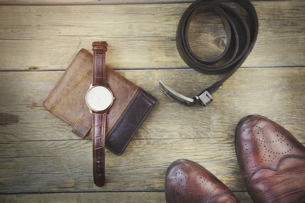 Hombre accesorios elegantes — Foto de Stock