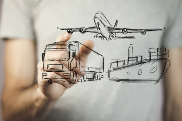 adam farklı taşıma ile