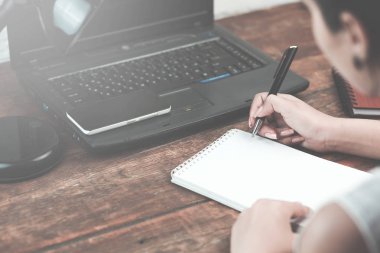 Kadın yazma sarmal kitap