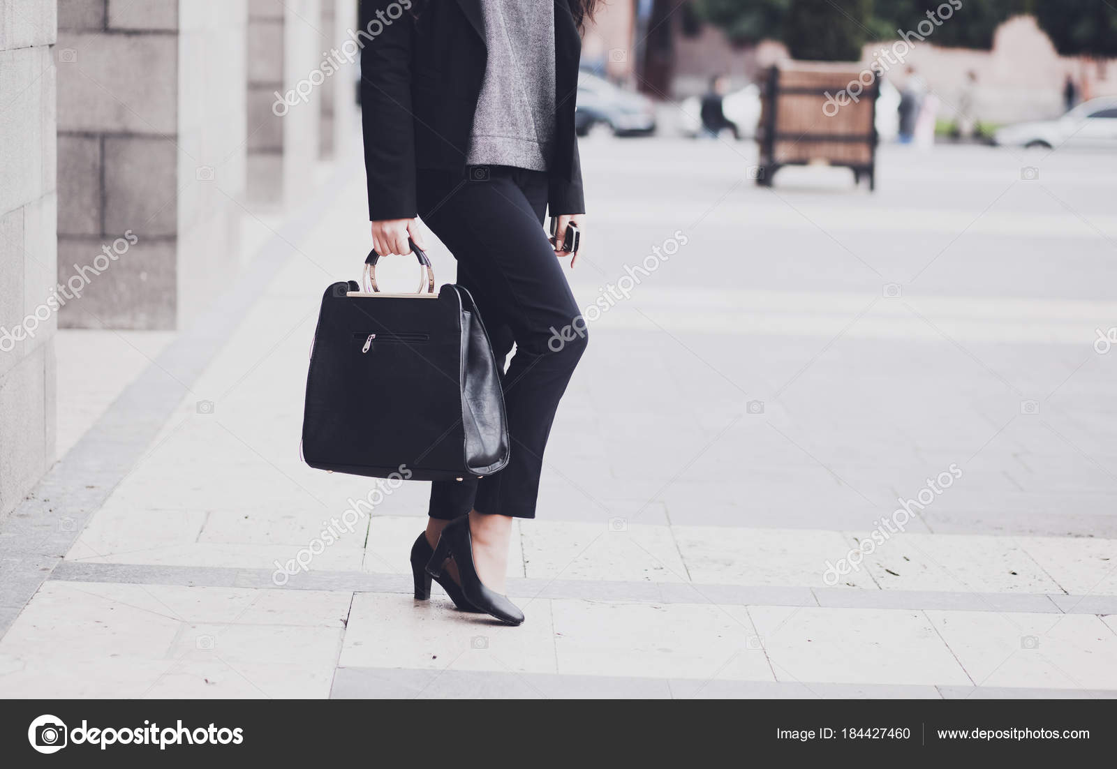 Woman walking in the city. Stock Photo by ©Tiko0305 184427460