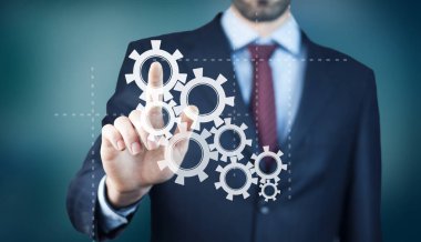 Dişli sistemi dokunmadan el