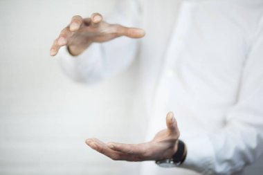 erkek insan eli, yakın çekim