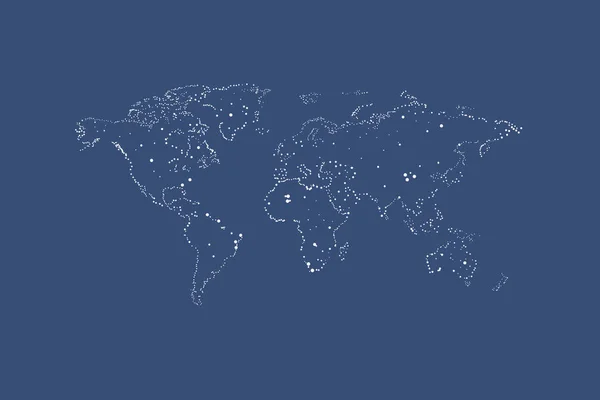 Mapa Světa Obchod Cestování Koncepce — Stock fotografie