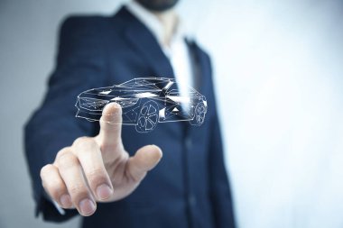Car  insurance and collision damage waiver concepts