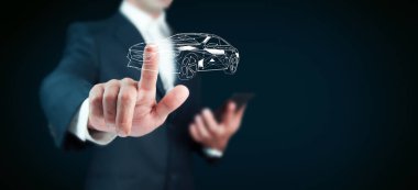 Car  insurance and collision damage waiver concepts