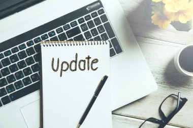 Not defterindeki metni klavye ile güncelle