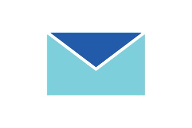 Zarf Simgesi Vektör İllüstrasyon Logo Şablonu